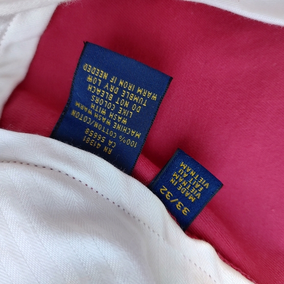 POLO Ralph Lauren “Nantucket Red” Slim Chino Pants 33x32 - Picture 7 of 9